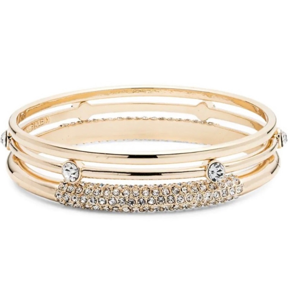 Anne Klein's Thicker Trio Bangles Bracelet